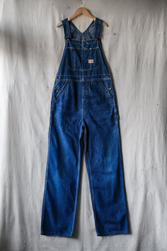 1950's "PENNEY'S PAY DAY" Denim Overalls Original Vintage Denim Overalls