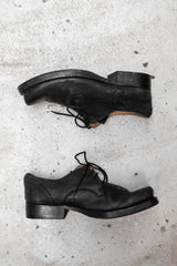 Sancho Boots Vintage Leather Square Toe Shoes Made in. Spain 古著方頭皮鞋 西班牙製