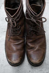 Unknown Brand Goodyear Welted Leather Work Boots 棕色皮革固特異工作靴