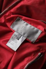 ディオール オム バイ クリス ヴァン アッシュ 09A/W リバーシブル 2ウェイ ジップ ボンバー ジャケット 取り外し可能な両面ジッパー ジャケット