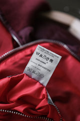 ディオール オム バイ クリス ヴァン アッシュ 09A/W リバーシブル 2ウェイ ジップ ボンバー ジャケット 取り外し可能な両面ジッパー ジャケット