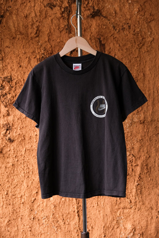 1990’s Vintage Nike Michael Jordan Baseball Tee Made in USA Single Stitch 古著灰標 麥克·喬丹 印花短T 美國製 單線車縫