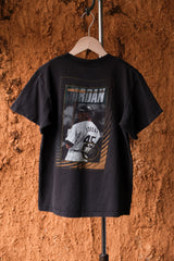 1990’s Vintage Nike Michael Jordan Baseball Tee Made in USA Single Stitch 古著灰標 麥克·喬丹 印花短T 美國製 單線車縫