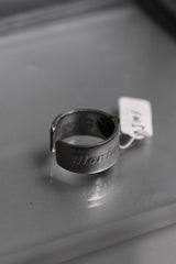 JAPAN Morinaga C.1950~1960’s Stainless Souvenir Spoon Ring 日本製森永不鏽鋼湯匙手工戒指