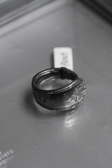 AUSTRALIA (RODD) C.1930~1950’s Stainless Souvenir Spoon Ring 澳洲鍍銀湯匙手工戒指