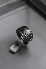 AUSTRALIA (RODD) C.1930~1950’s Stainless Souvenir Spoon Ring 澳洲鍍銀湯匙手工戒指