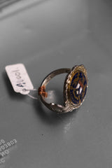 AUSTRALIA (LAUNCESTON) C.1950~1970’s Stainless Souvenir Spoon Ring 澳洲鍍銀湯匙手工戒指
