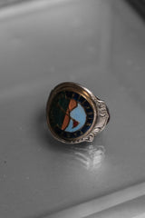 Northern Ireland (Belvoir Park) C.1950~1970’s Stainless Souvenir Spoon Ring 北愛爾蘭鍍銀湯匙手工戒指