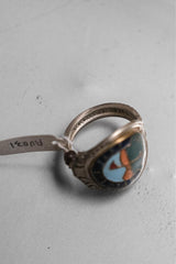 Northern Ireland (Belvoir Park) C.1950~1970’s Stainless Souvenir Spoon Ring 北愛爾蘭鍍銀湯匙手工戒指