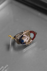 AUSTRALIA (KURANDA) C.1950~1970’s Stainless Souvenir Spoon Ring 澳洲鍍銀湯匙手工戒指