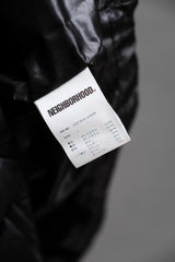 NEIGHBORHOOD 23FW Checker Down Jacket 棋盤格壓釦羽絨外套