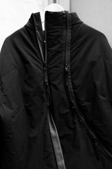 ATTEMPT 23AW Asymmetric Zip Puffer Jacket 中國設計師品牌 前後拉鏈開合立領鋪棉外套