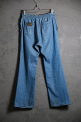 Levi’s for men 1980’s Vintage denim Flared Jenas 古著 鬆緊腰圍薄丹寧喇叭褲