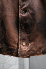 British Army 1940’s Jerkin Leather Vest 英軍公發皮革背心