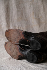 「Nocona Boots」スネークレザーカウボーイウエスタンブーツ ヴィンテージブラウンスネークレザーカウボーイウエスタンブーツ