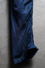 Katharine Hamnett London Linen/Tencel Wrinkle Pants British designer brand linen and Tencel blended wrinkled trousers