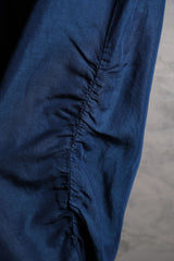 Katharine Hamnett London Linen/Tencel Wrinkle Pants British designer brand linen and Tencel blended wrinkled trousers