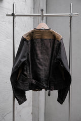 Vintage French Corduroy Moleskin Gilet Jacket