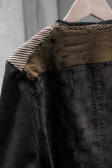 Vintage French Corduroy Moleskin Gilet Jacket