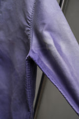 Le Mont St Michel Moleskin Work Jacket 現代品 紫藍色鼴鼠皮工裝外套