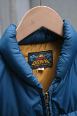 Vtg Rare 1950s~60s Eddie Bauer 'Sunburst Tag' Boxy Quilted Down Puffer Vest – Made in USA Talon Zipper 美國古著戶外老牌羽絨背心