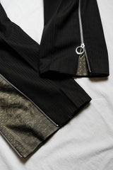 (A) Ban Restructure Zipper Suit Pants 伴重製系列 闊腿拉鍊西裝褲