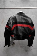 DAiNESE Vintage Leather Racing Jacket 復古賽車皮衣夾克