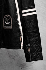 Redskins Vintage Leather Racing Jacket 復古賽車皮衣夾克