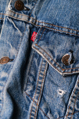 Levi's 1970's Type III Denim Trucker Jacket 70s vintage denim jacket American made 526 Button Stamp