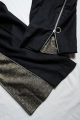 (I) Ban Restructure Zipper Suit Pants Ban Restructure series wide-leg zipper suit pants