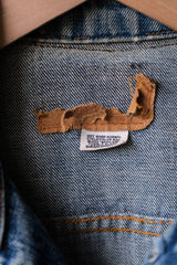 Levi's 1970's 70505 Big E Type III Denim Trucker Jacket 70s vintage denim jacket made in the United States