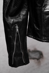 Harley Davidson 1960's Vintage Leather Biker Jacket 哈雷·戴維森 古著騎士皮衣夾克 serval/talon zipper / Cal Leather