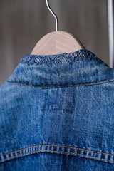 Levi's 1970's 70505 Big E Type III Denim Trucker Jacket 70s vintage denim jacket made in the United States