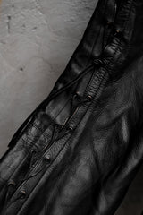 JTS Vintage Side Lace-up Leather Motorcycle Pants 古著側綁帶真皮機車褲