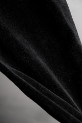 日本のヴィンテージ ブラック ベルベット フレア パンツ