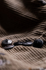 French Antique Animal Embossed Hunting Buttons Set 法國古董 動物浮雕狩獵扣