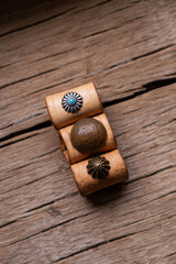 ハンドメイドレザーリング ハンドメイドレザーリング インレイペンダント フィンガースカーフセット