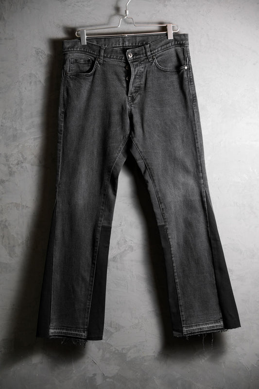 Ban Restructure Stretch Denim Flare Jeans