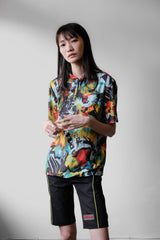 ヴィンテージ マルセル・クレール アブストラクト柄 サイクリングジャージ