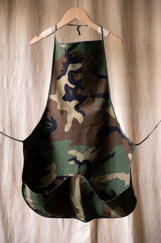 Camouflage Chef Cooking Apron 復古迷彩廚師圍裙