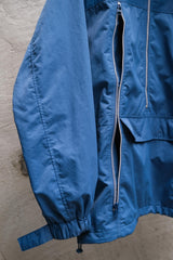 Old Uniqlo 00s Half Zip Anorak Parka 優衣庫歐洲線早期半拉鏈衝鋒衣 藍色