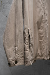 CONFECT nest robe Cotton Linen Typewriter Harrington Jacket 日本設計師品牌 棉麻混紡哈靈頓夾克