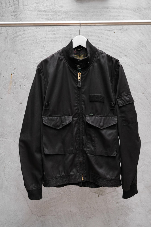 DELUXE x SCHOTT NYC Type G-8 USN WEP Jacket 日本品牌聯名款 海軍甲板棉質防風夾克