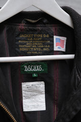 DELUXE x SCHOTT NYC Type G-8 USN WEP Jacket 日本品牌聯名款 海軍甲板棉質防風夾克