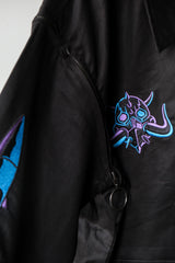 OVKLAB 18S/S バズーカ スカジャン ジャケット 台湾ストリートブランド 取り外し可能 ファスナー 刺繍 ジャケット