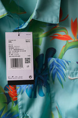 Nike Dri-Fit Polyester Hawaiian Shirt quick-dry fabric floral shirt