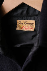 1960's "Fox Knapp" Wool CPO Shirt Navy 1960s vintage American wool shirt navy