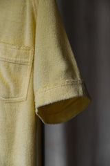 1970~80's JC Penney Terry Cloth Polo Shirt vintage terry terry cloth beach surfing Polo shirt