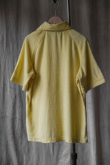 1970~80's JC Penney Terry Cloth Polo Shirt vintage terry terry cloth beach surfing Polo shirt