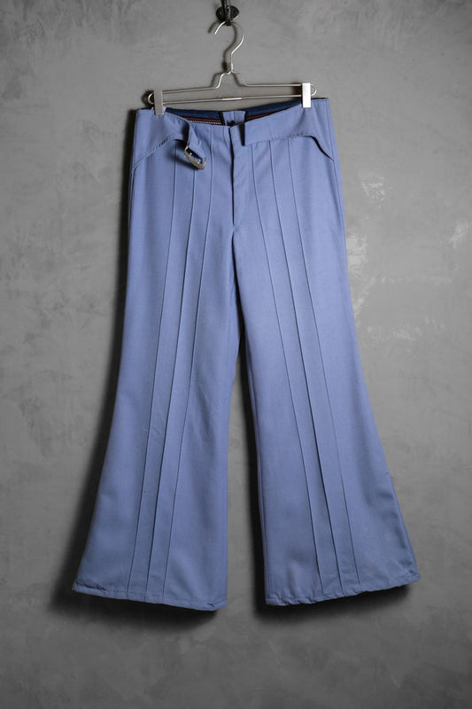 Vintage Buckle Flared Pants OPTI Zipper Vintage Buckle Flared Pants OPTI Zipper